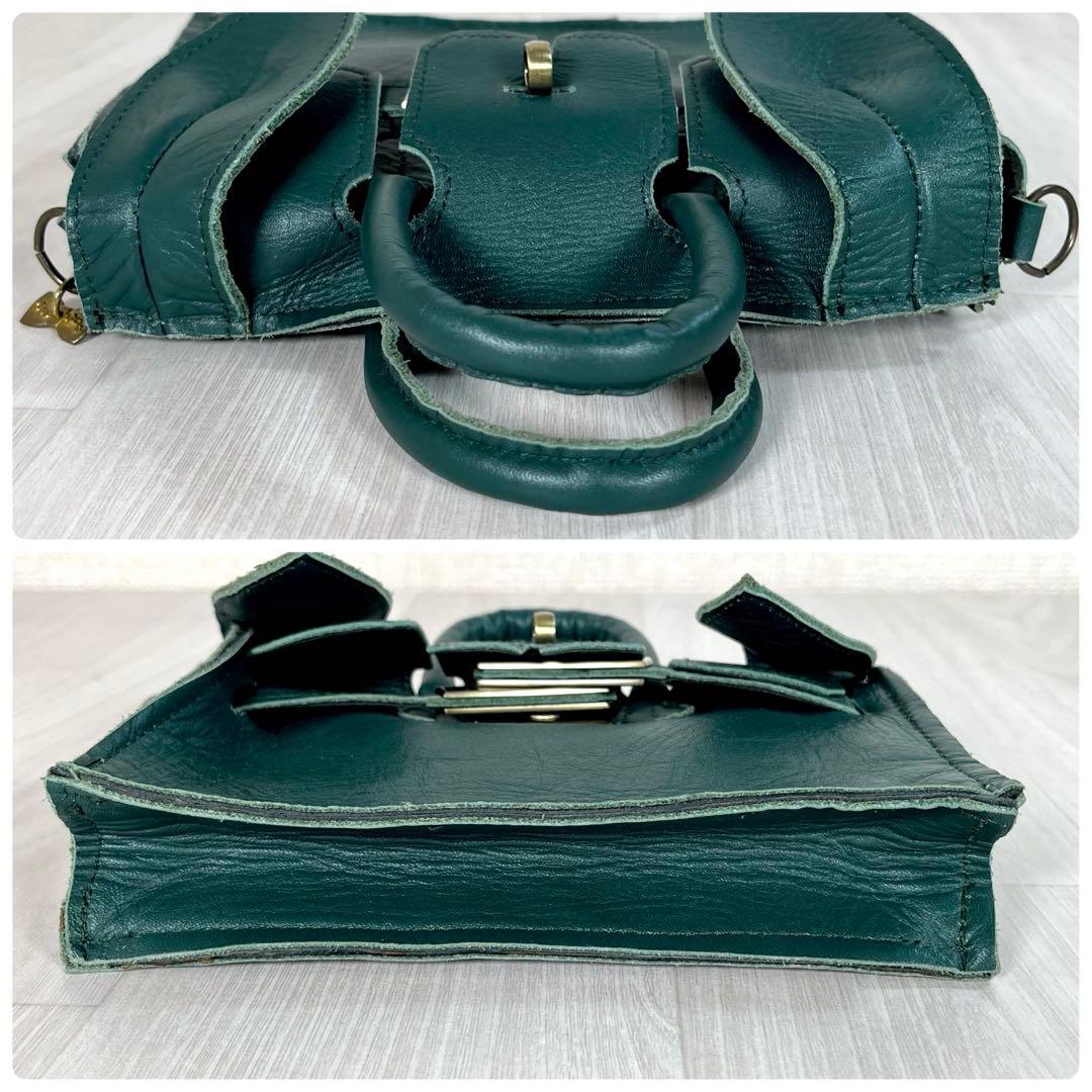 美品】あちゃちゃむ ムチャチャ うさ耳 ショルダーバッグ 2WAY レザー