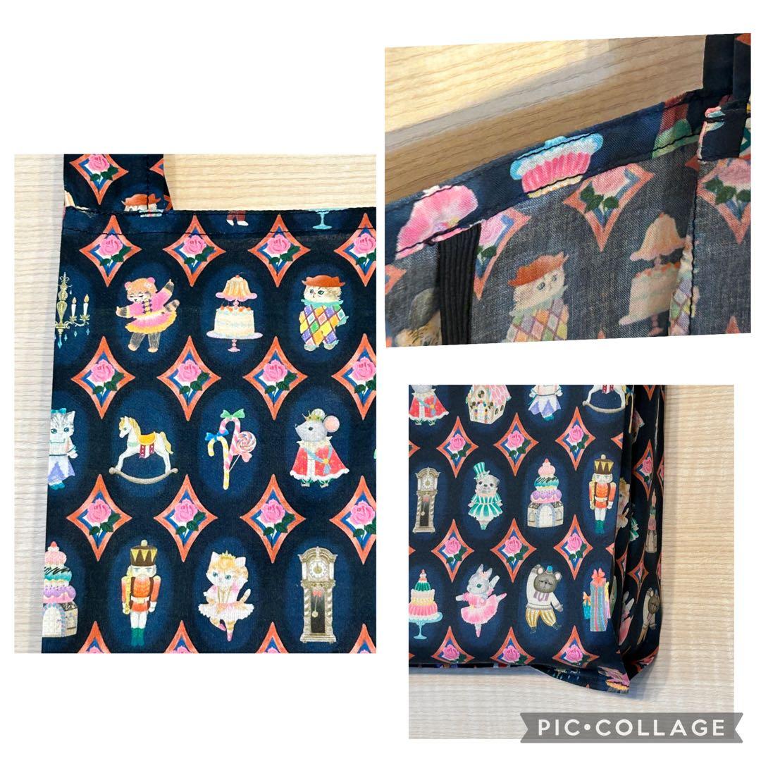 3様専用☆22fabric生地使用☆レジ袋型マイバッグ