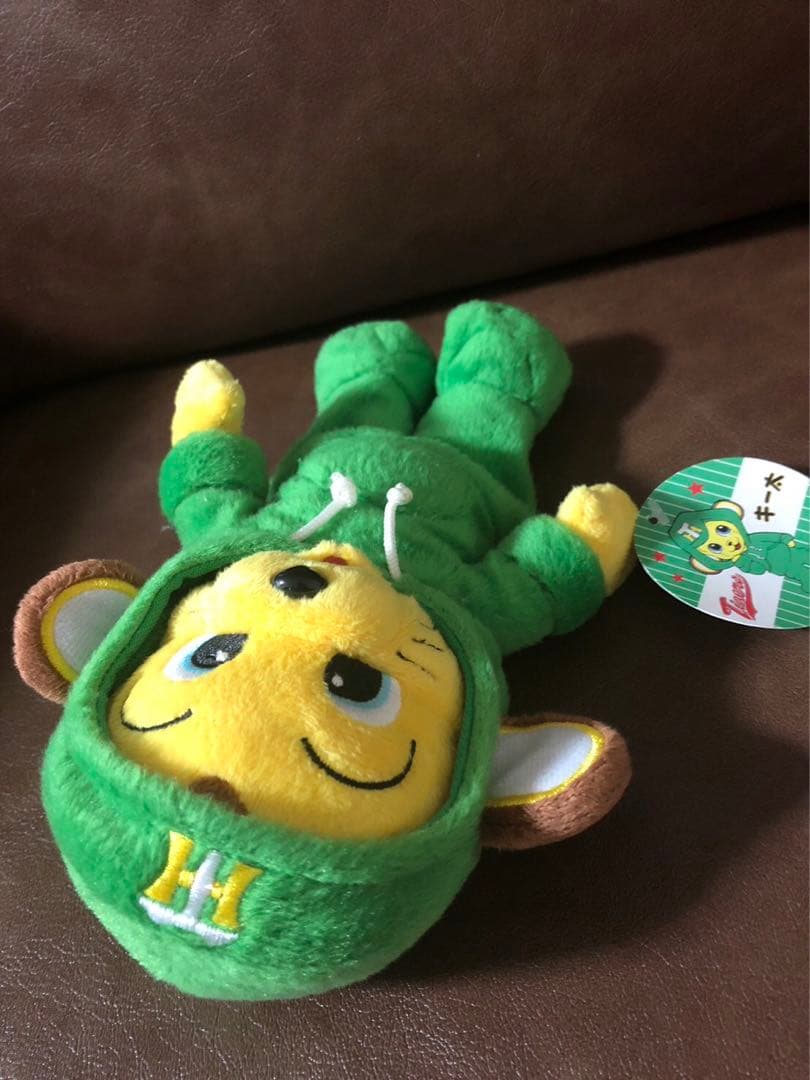 阪神タイガース キー太 緑パーカーM ぬいぐるみ - メルカリ