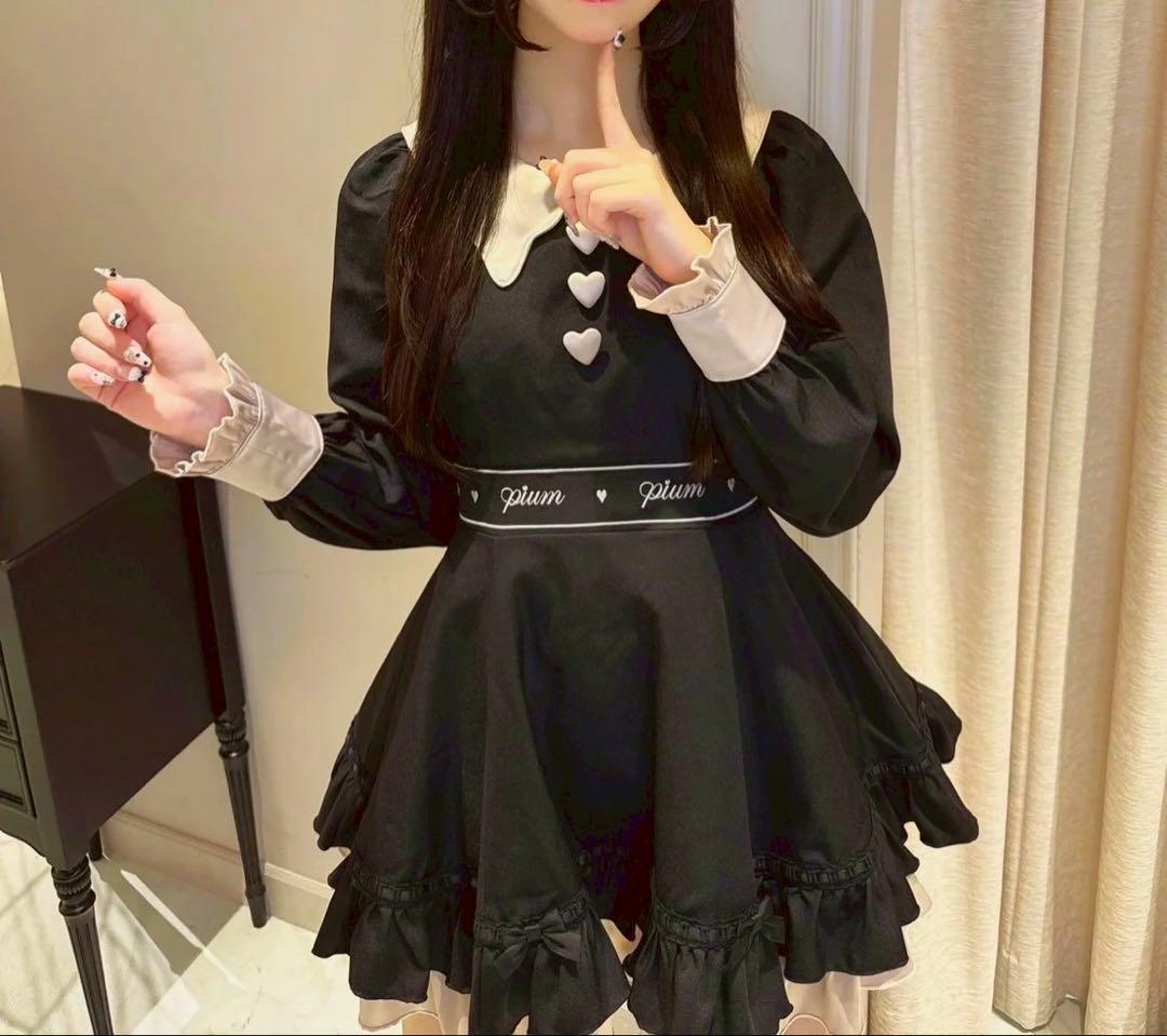 pium melty chocolate フレアミニワンピース - メルカリ