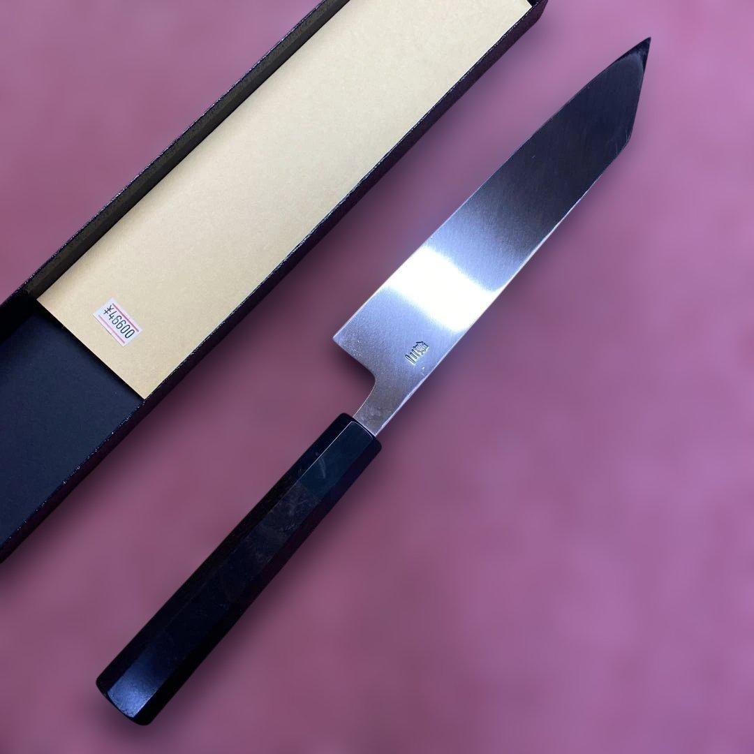 銀三 勘所切付型特製万能和包丁 210㎜ 7寸