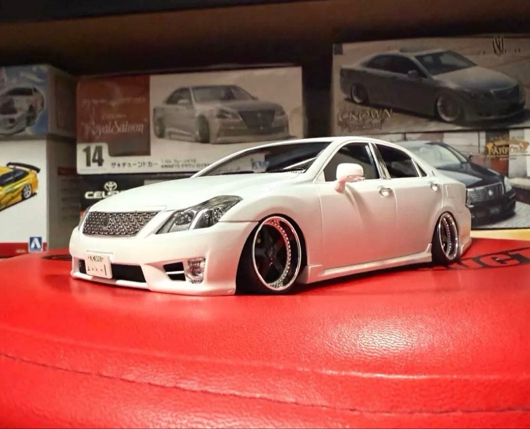 アオシマ GRS204 クラウン アスリート 後期型