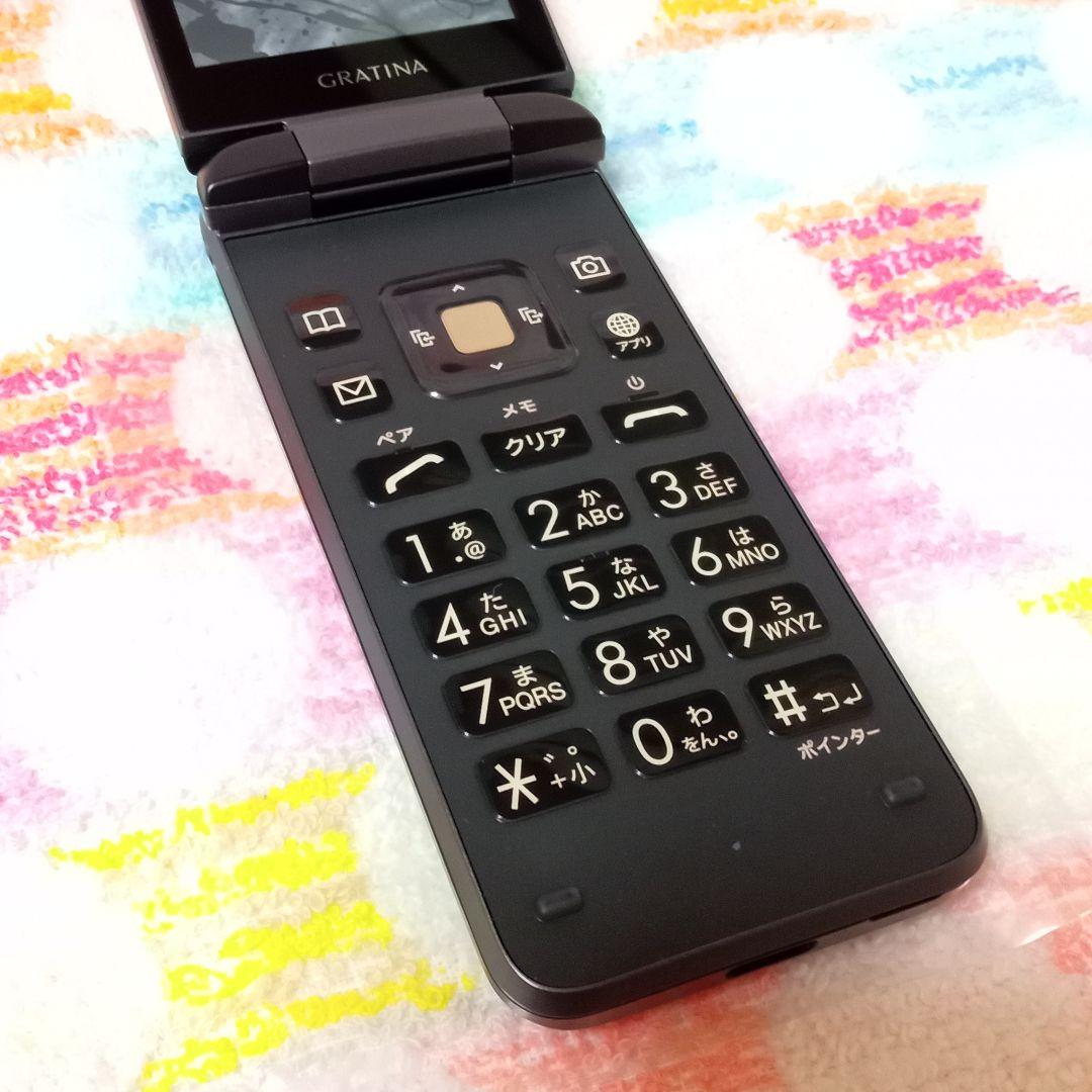 ②GRATINA KYF39 black 充電器セット 安心の 匿名配送 - メルカリ