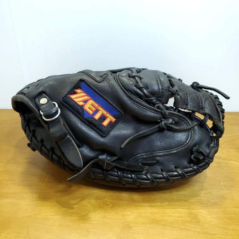 ZETT 古田敦也モデル 日本製 ゼット キャッチャーミット 軟式グローブ