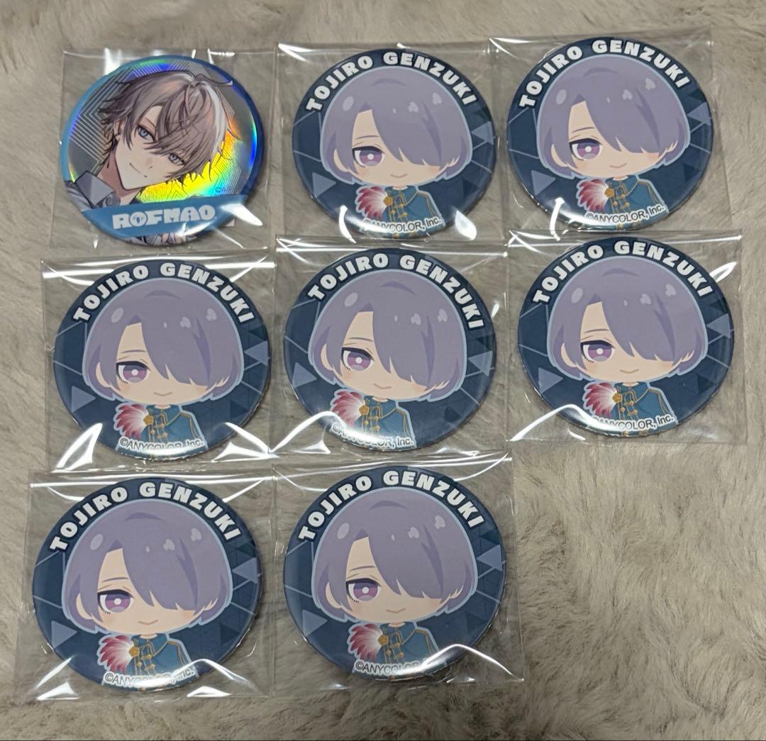 にじさんじ チェキ 特典 ステッカー 缶バッジ - メルカリ