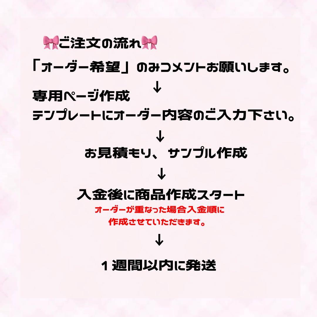 デコうちわオーダー】 デコうちわ うちわデコ うちわデコパーツ 注文