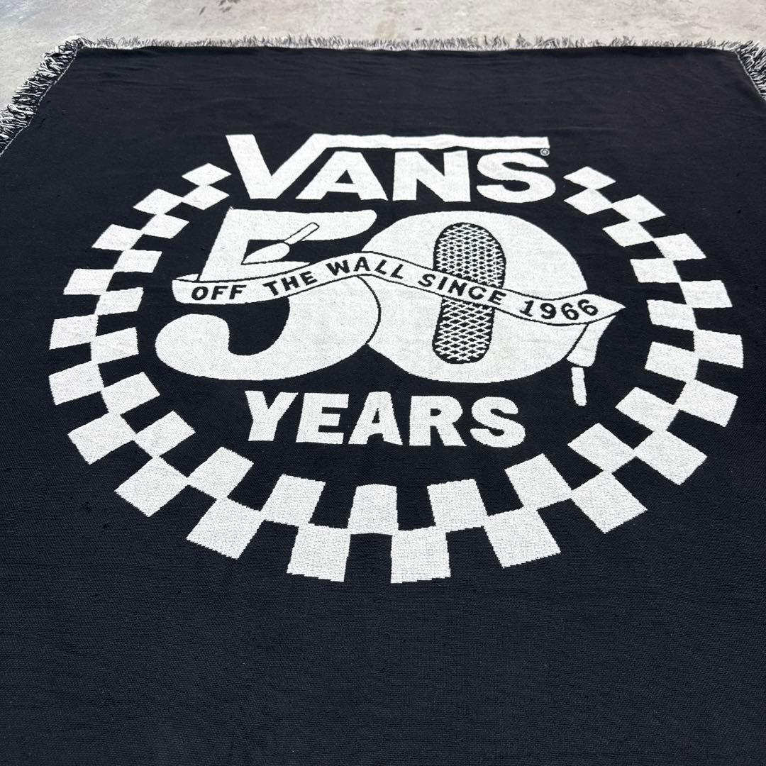 vans バンズ 50周年記念 ブランケット マルチカバー ラグ 160x137