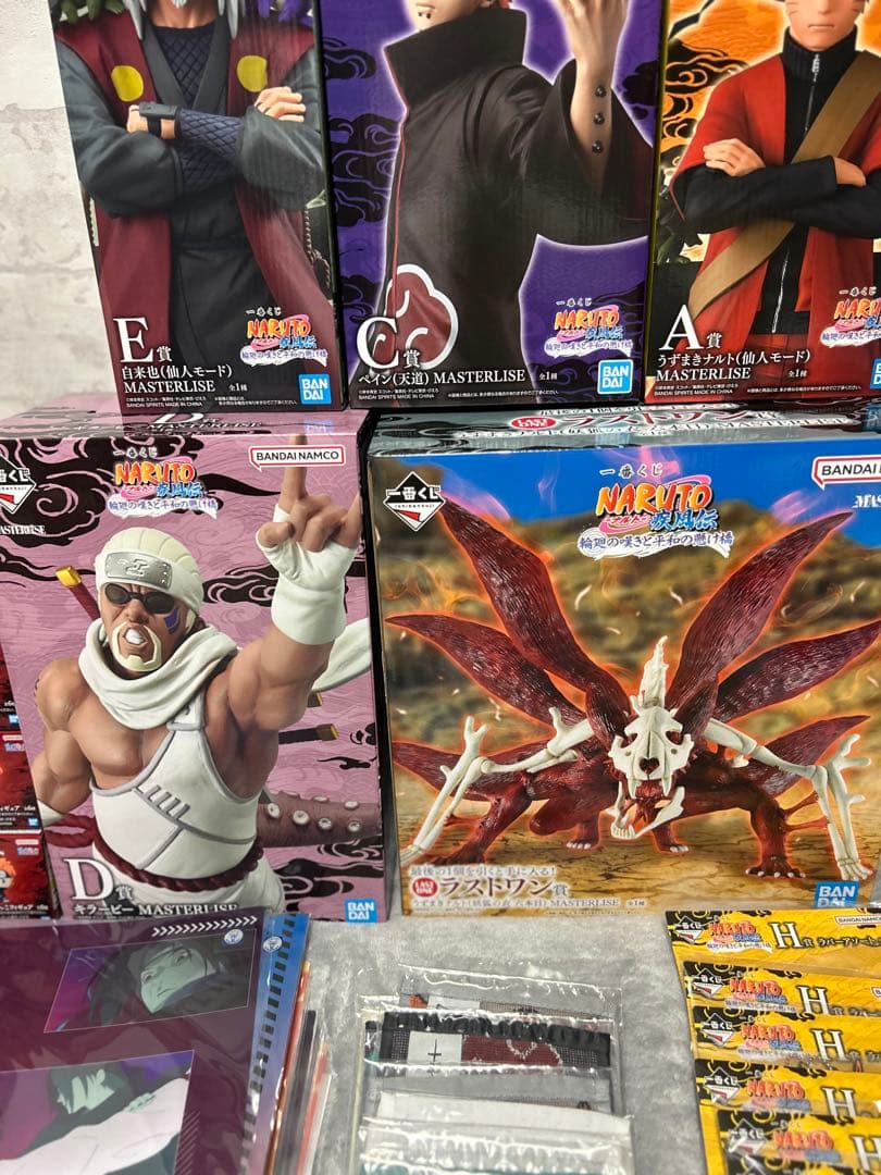 ほぼ 1ロット 一番くじ NARUTO ナルト 疾風伝 輪廻の嘆きと平和の