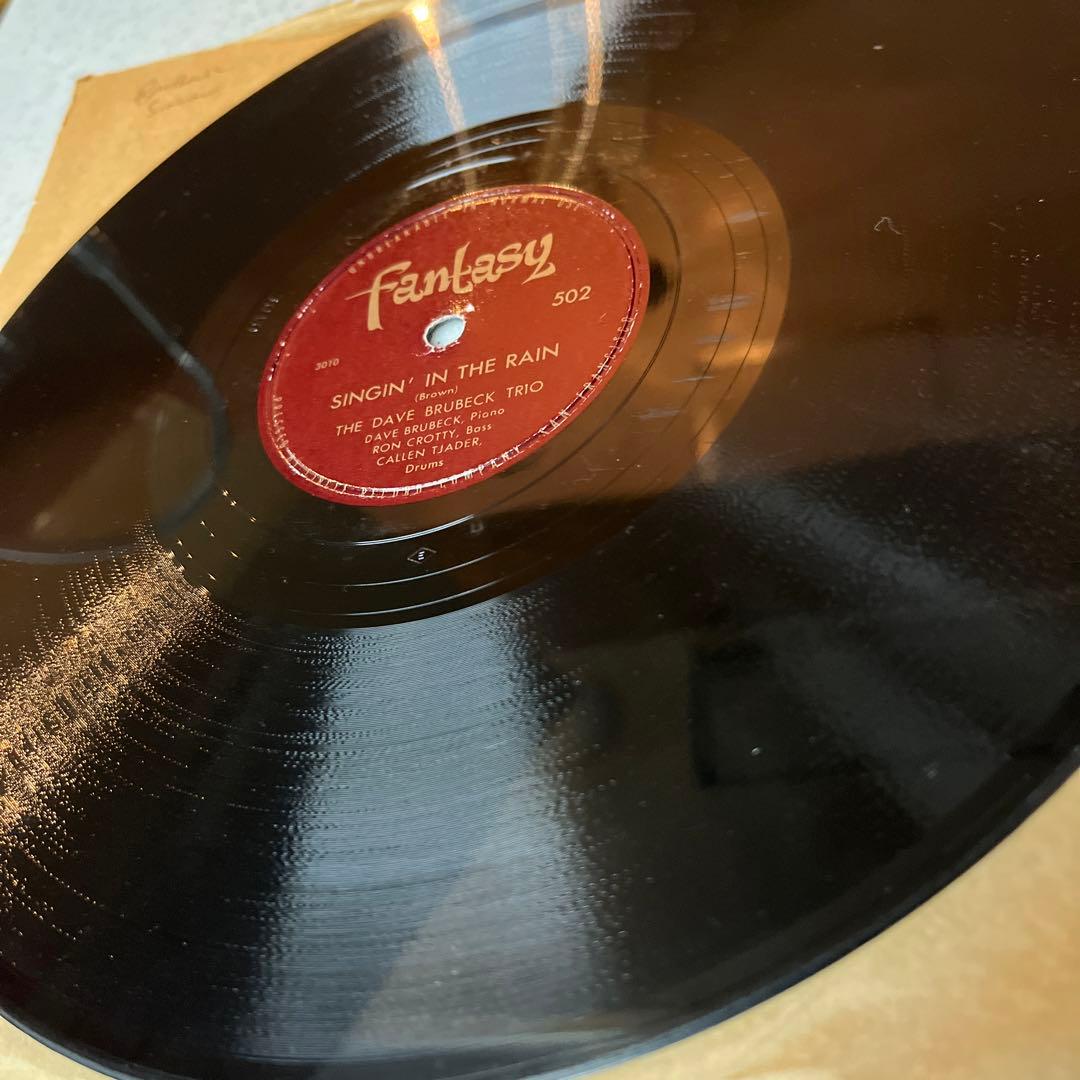 名曲レア盤‼︎ ［雨に唄えば］DAVE BRUBECK 蓄音機 SPレコード - メルカリ