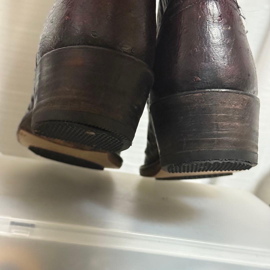 極美品⭐️ Lucchese ルケーシー ウエスタンブーツ エキゾチックレザー