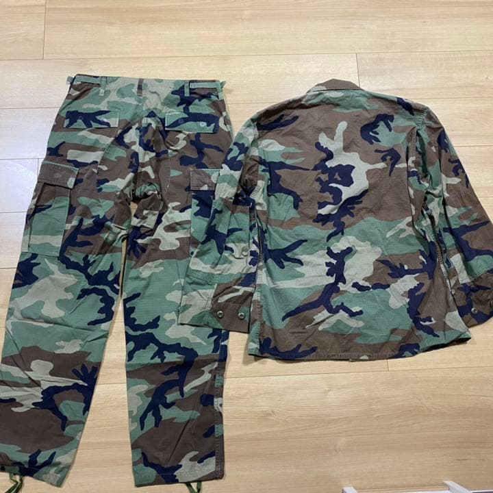 ベトナム戦 迷彩服 払下品 ウッドランド迷彩 ミリタリー サバゲー 米軍