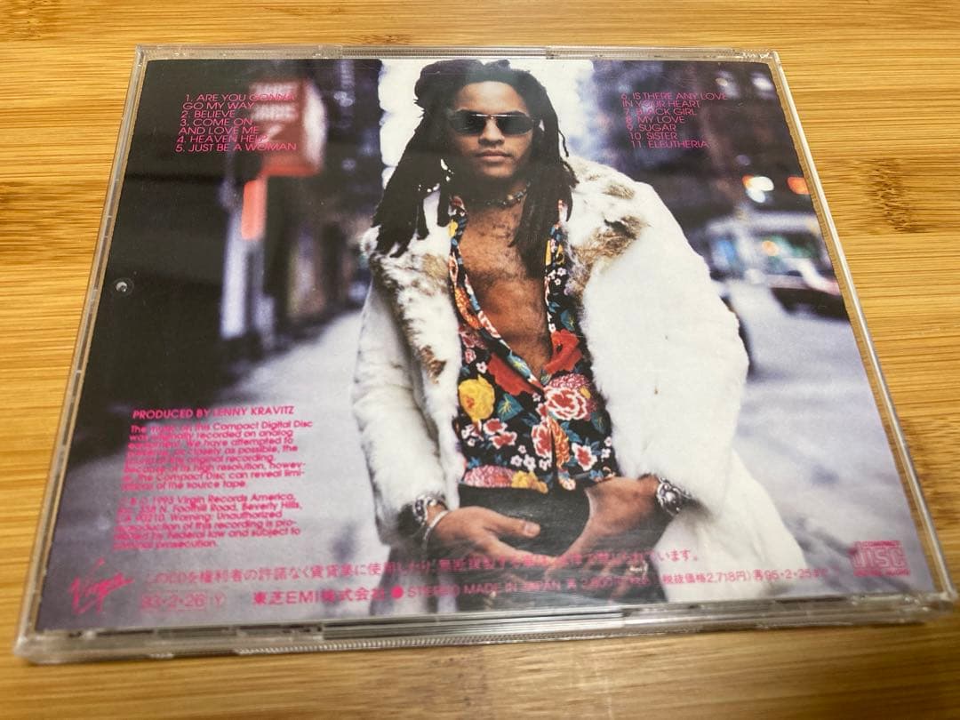 レア レニー クラヴィッツ 直筆 サイン CD lenny kravitz - メルカリ