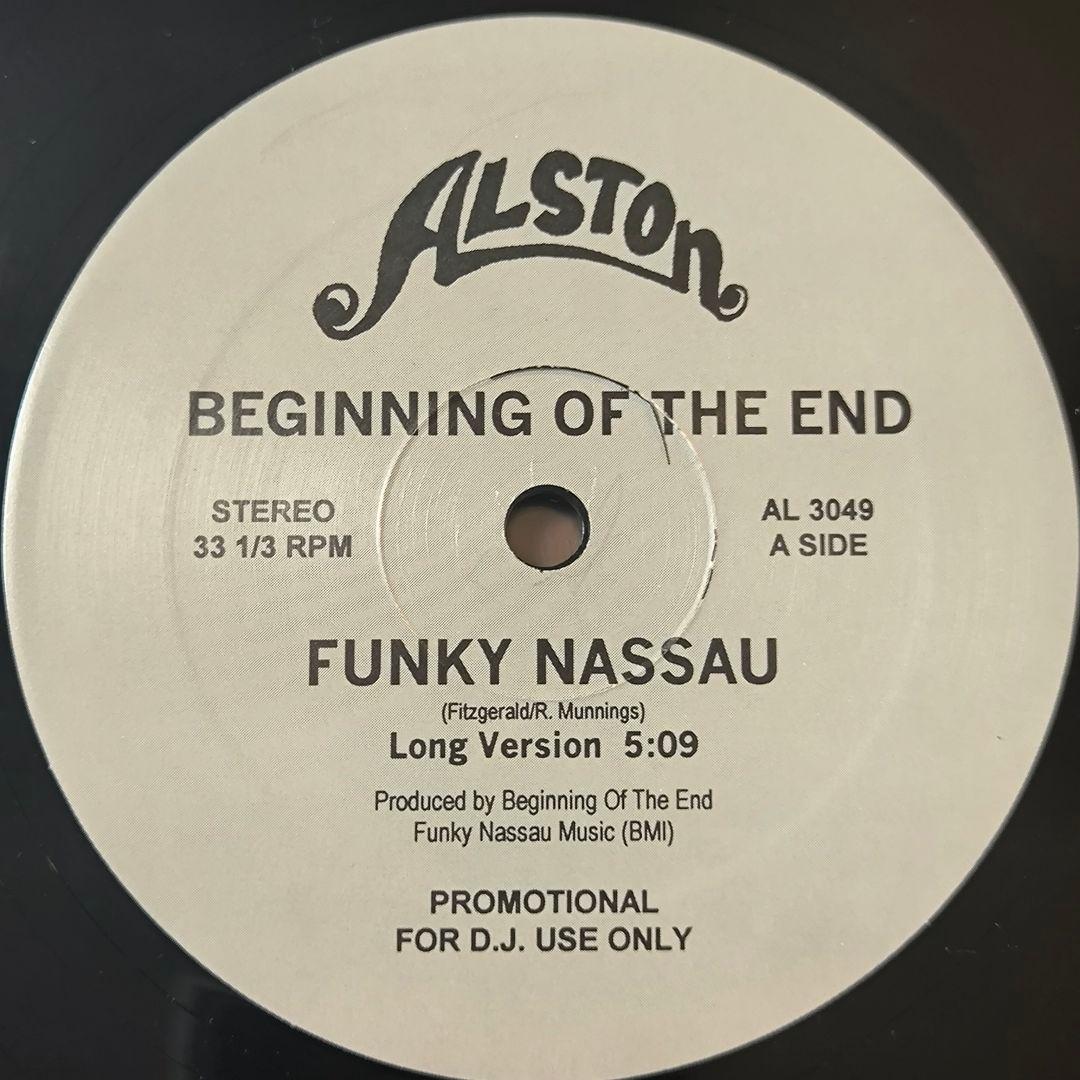 ● 希少　Funky Nassau　日本企画　プロモ　重量盤　12インチ ○ 希少 Funky Nassau 日本企画 プロモ重量盤 12インチ