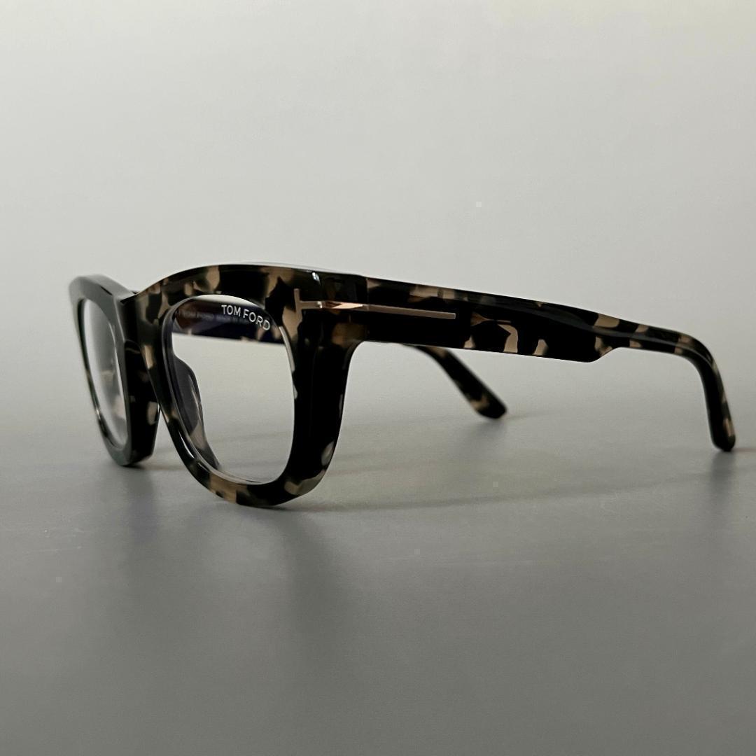 トムフォード メガネ ウェリントン グレー イタリア製 ブルーライト