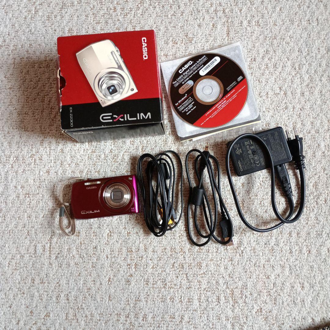 CASIO EX-Z2300 デジタルカメラ パープル - メルカリ