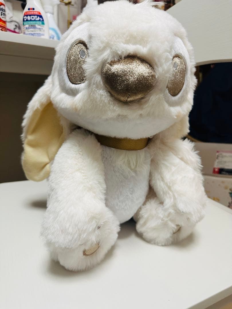 スティッチ ぬいぐるみ Winter white ディズニーストア - メルカリ