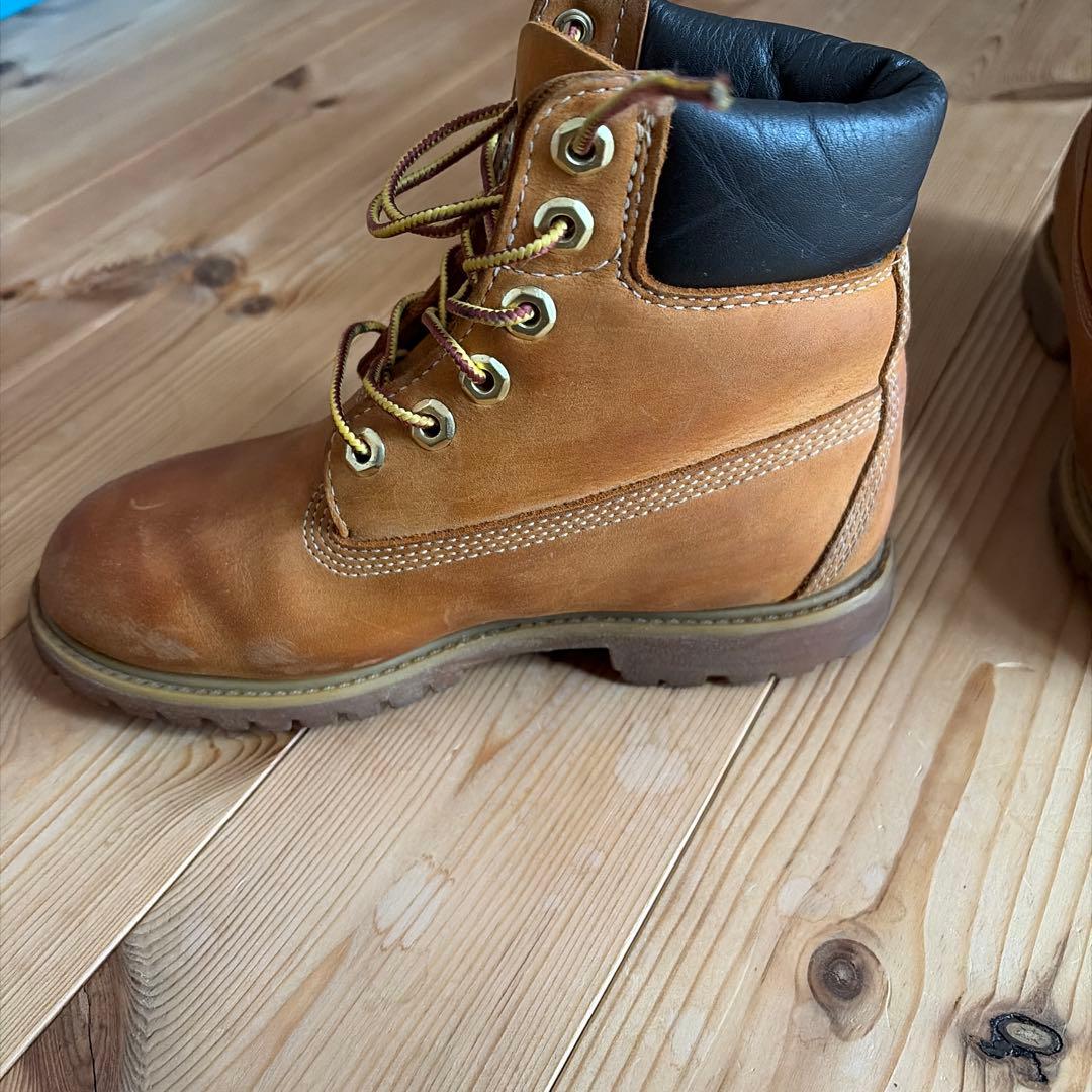 Timberland ブラウン ワークブーツ ハイカット - メルカリ