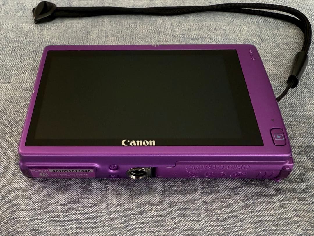 Canon キャノン IXY 430F パープル