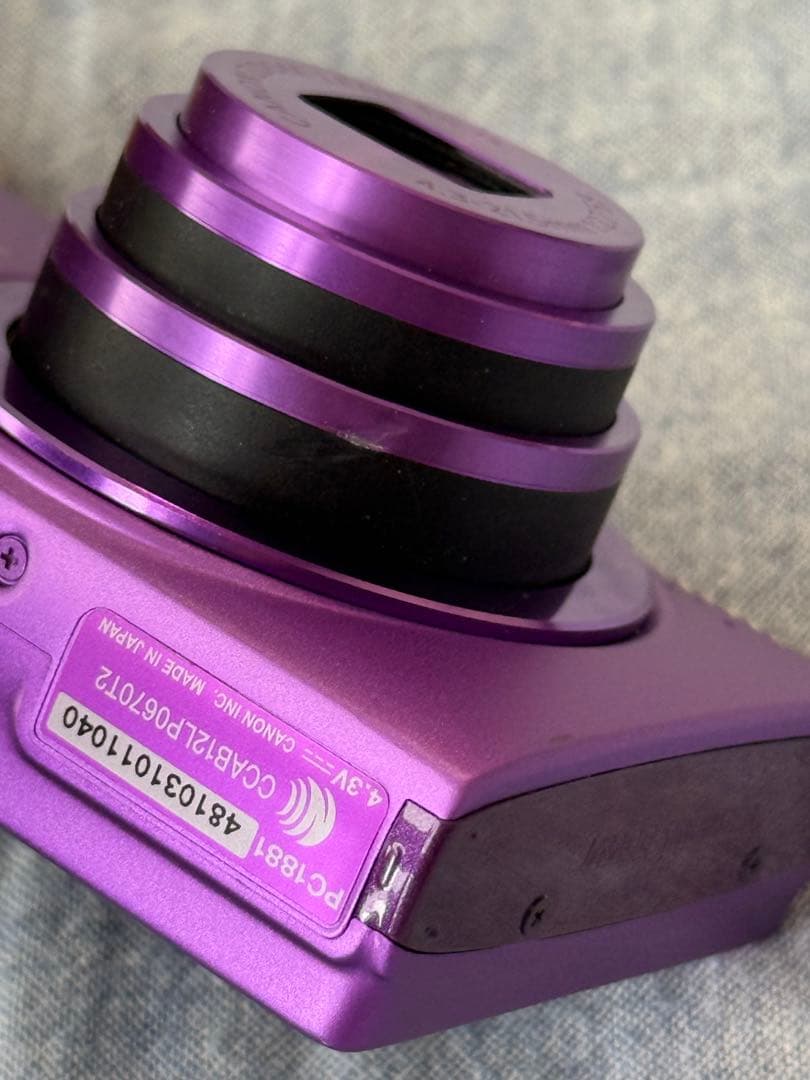 Canon キャノン IXY 430F パープル