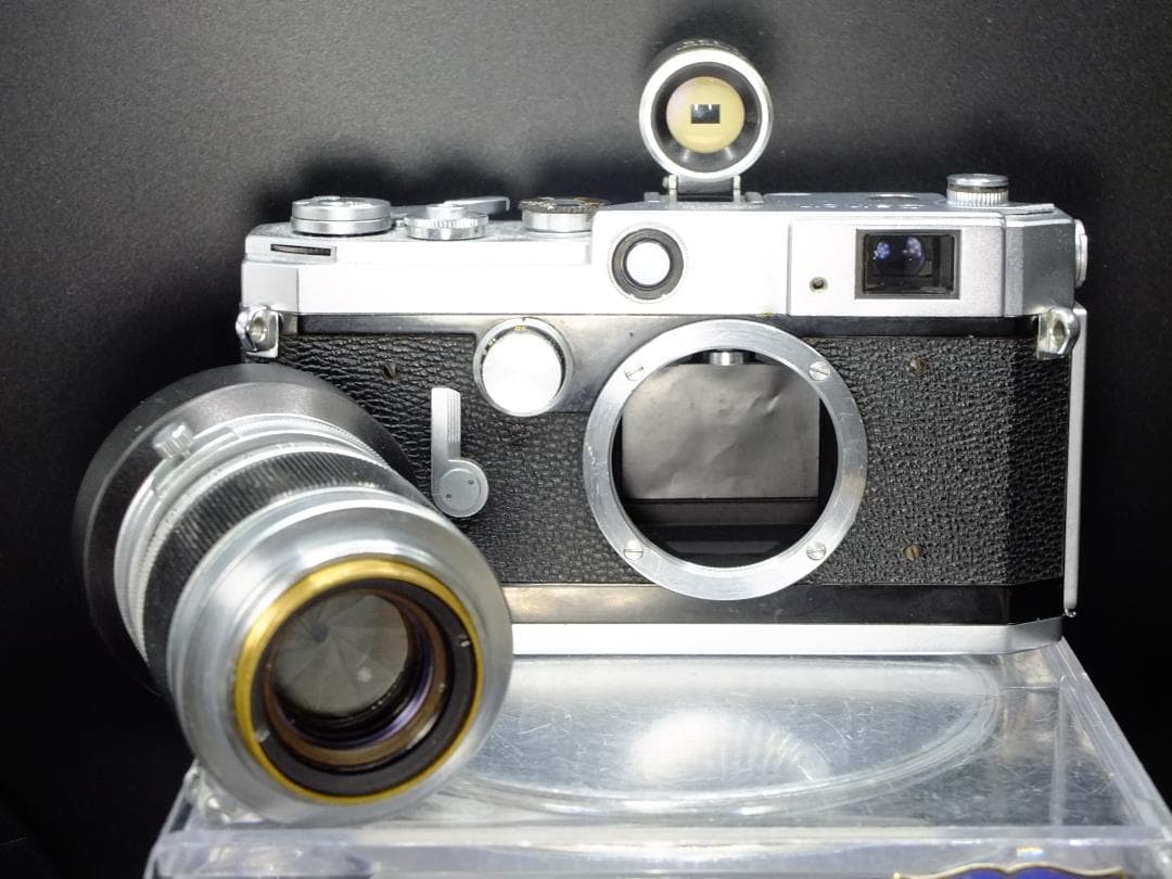 キャノンVL2／キャノン50mmf1.8Ⅱ純正フード付【実写確認整備品