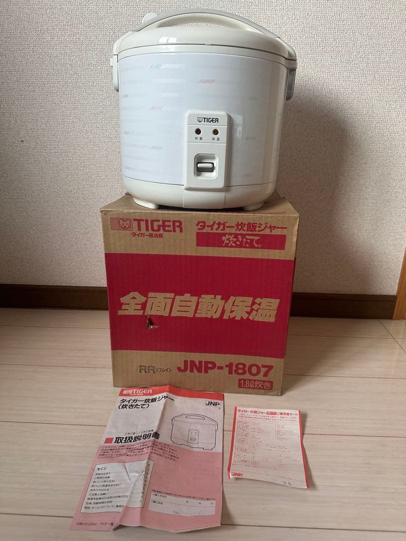 【未使用品】タイガー電子ジャー　JNP-1807 1.8L