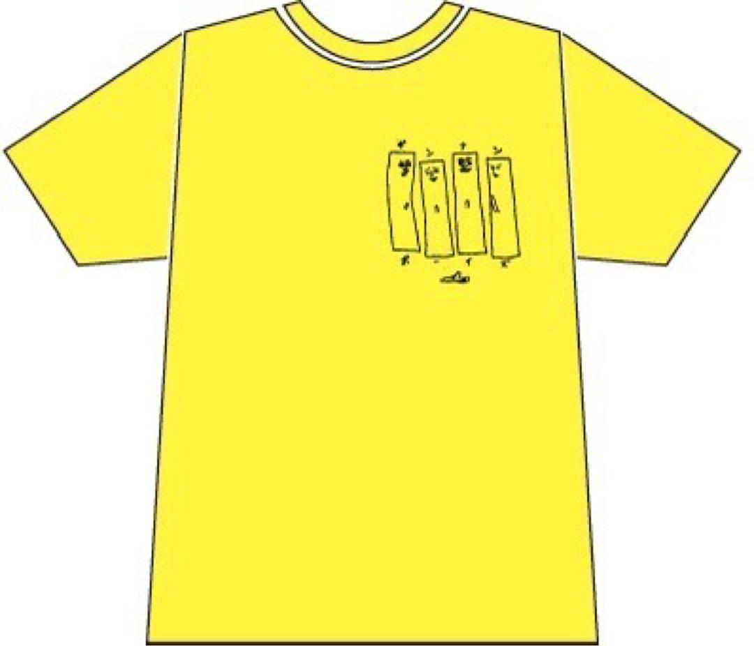 年末年始限定価格⭐︎初期未開封 銀杏BOYZバックプリントありTシャツ黄
