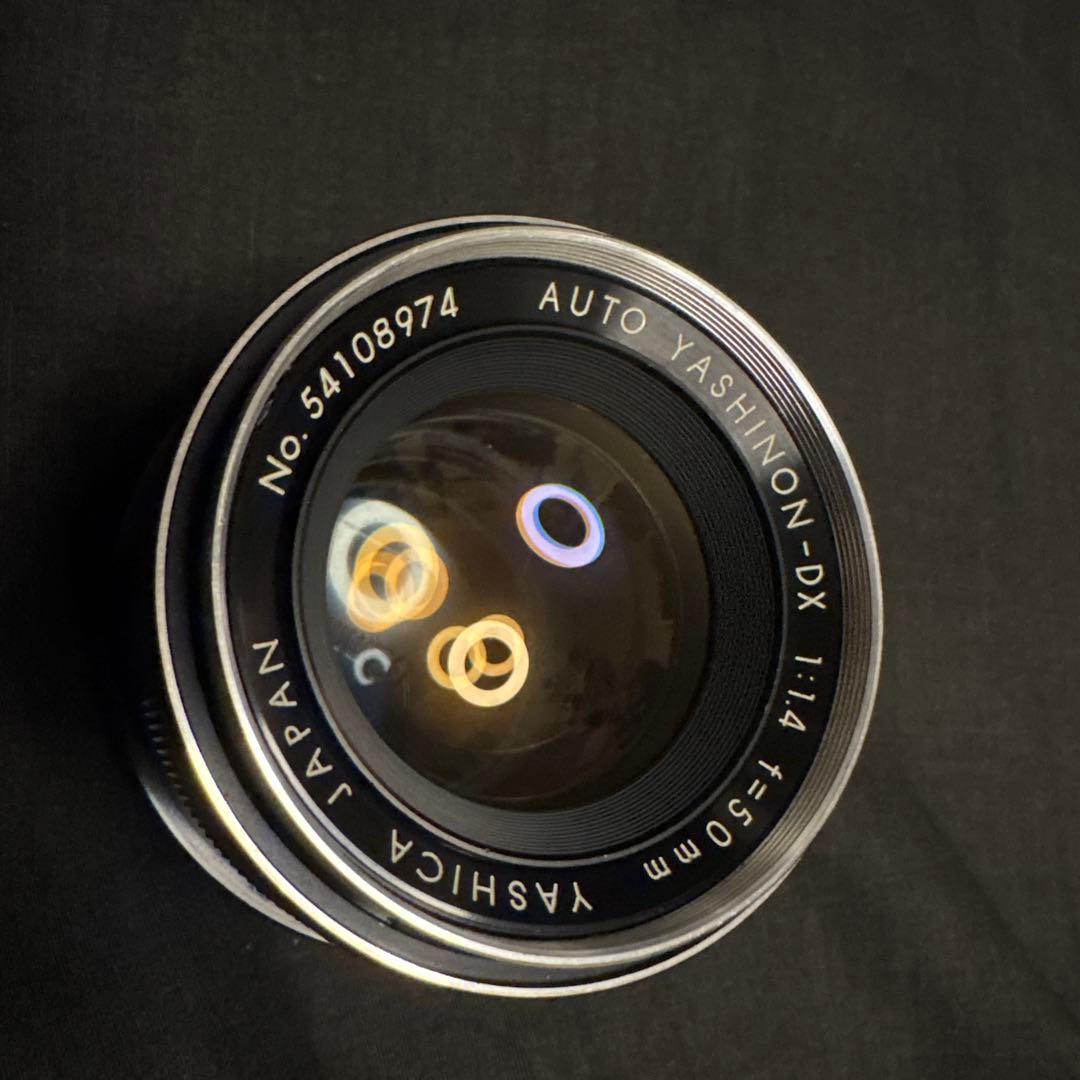 YASHICA　AUTO YASHINON -DX 1:1.4 F=50㎜