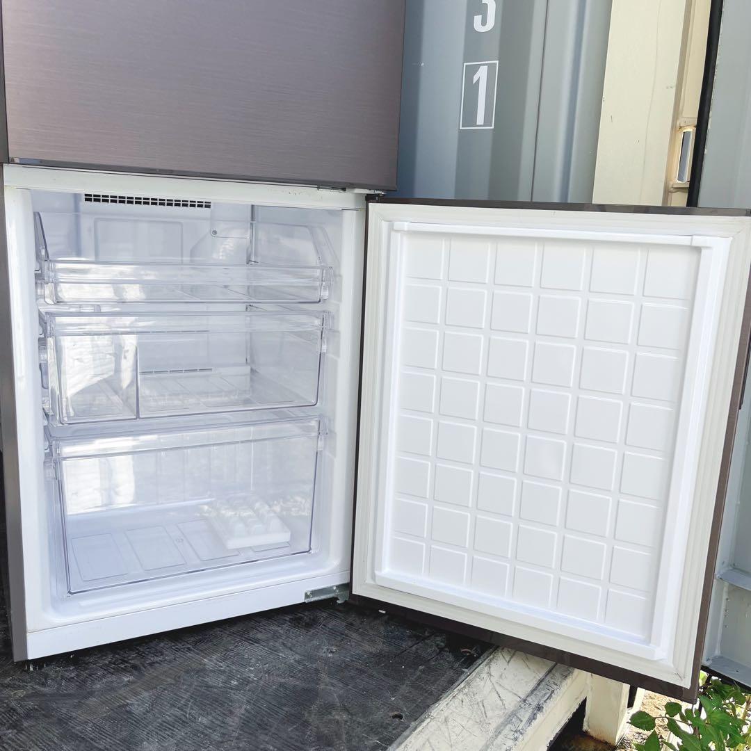 68取付無料！SHARPプラズマクラスター搭載おしゃれブラウン271L冷蔵庫