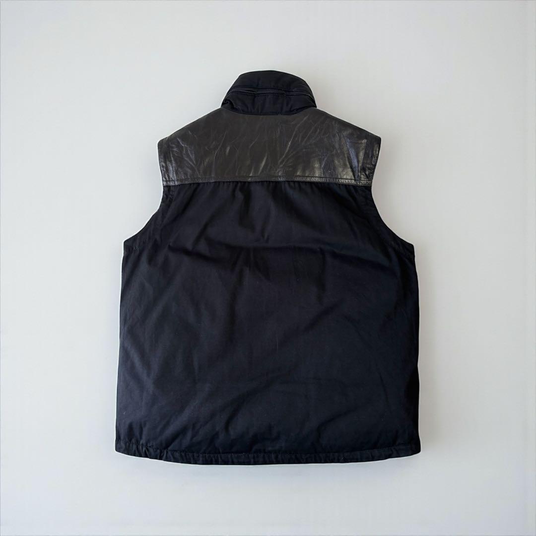 BURBERRYダウンジャケット袖ニット2WAY正規品メンズバーバリー革