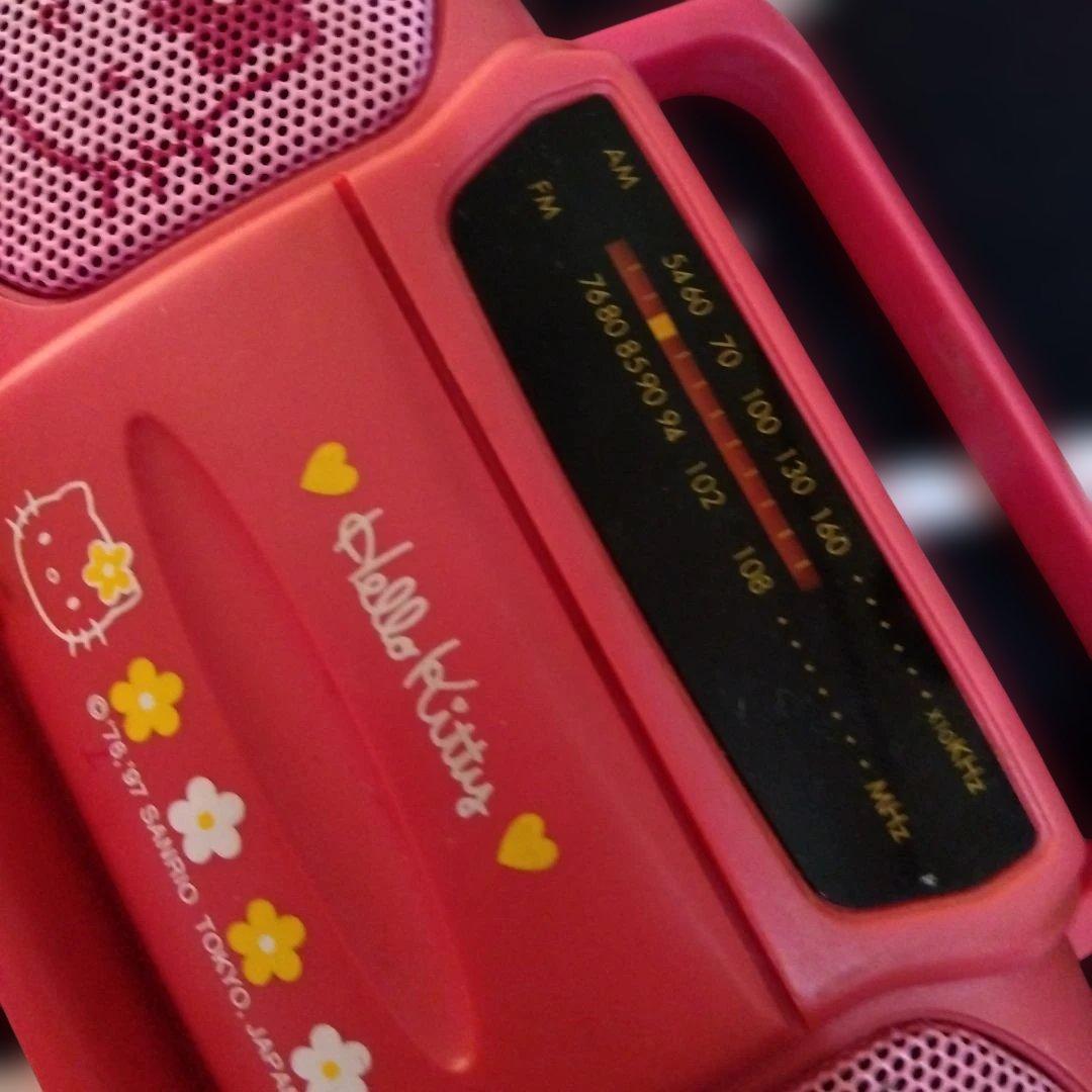 希少レア！ ハローキティ ラジオ 昭和レトロ！ - メルカリ