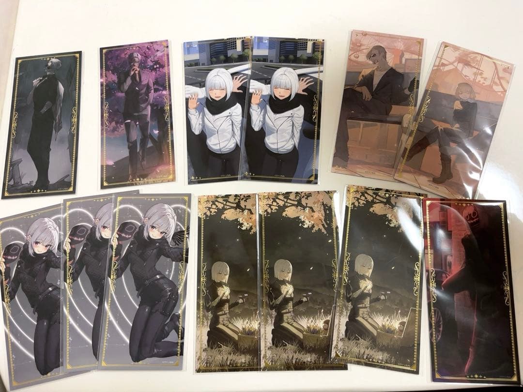 ヴァンねねくじ D賞 箔押しコレクションカード E賞 缶バッジ - メルカリ