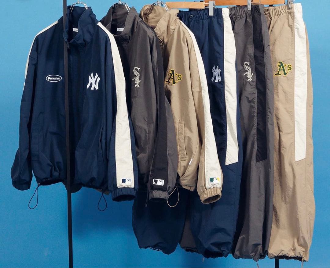 即完売】Perushu × MLB セットアップ - メルカリ