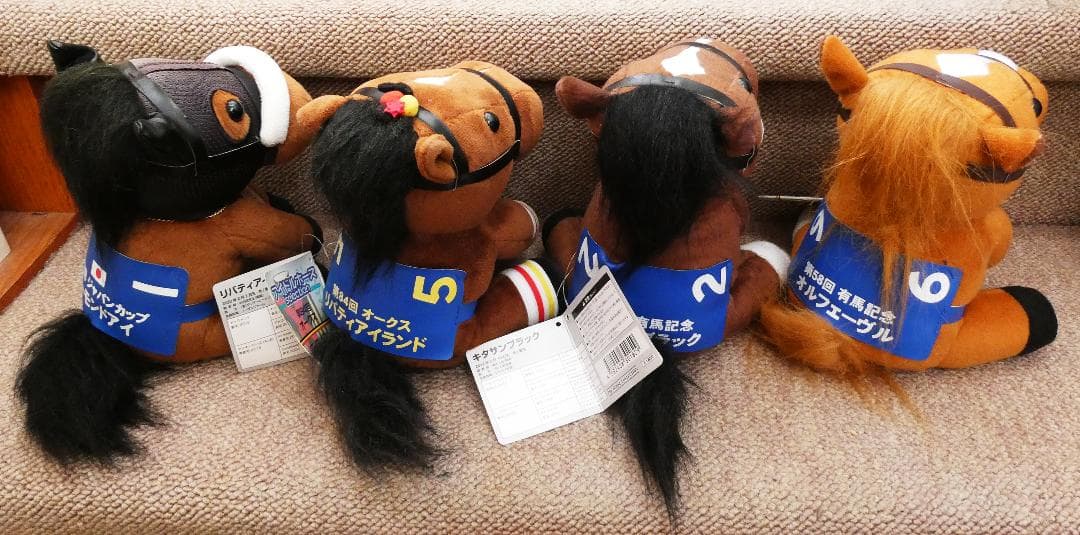 中古セット】アイドルホース オルフェーヴル アーモンドアイ 等 6体