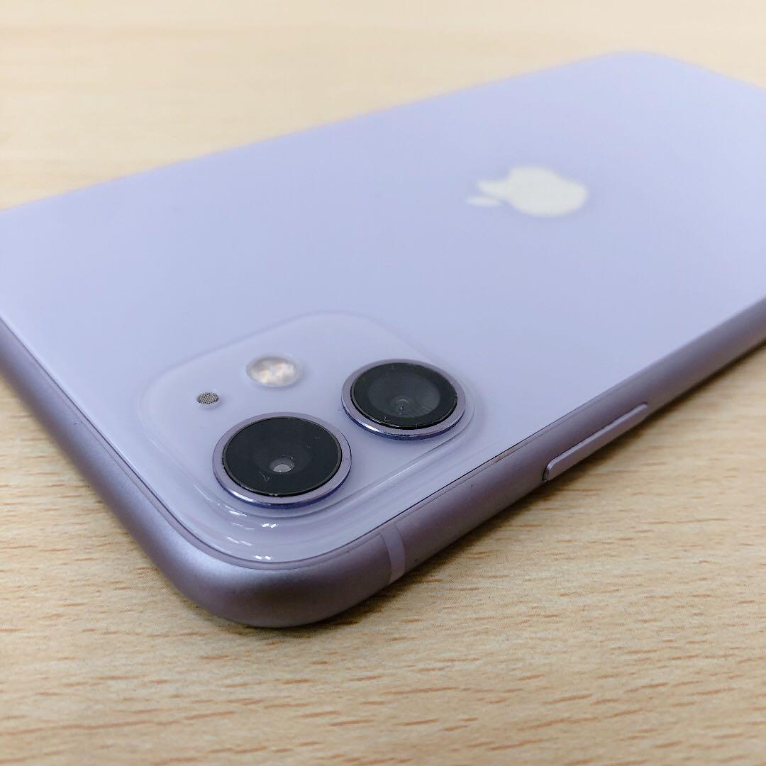 訳アリ/バッテリー100%】iPhone11 64GB SIMフリー 807