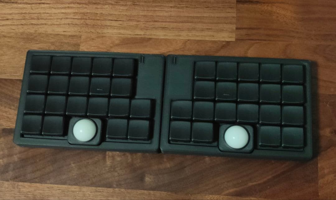 Pyuron ZMK 無線ダブルトラックボールキーボード Pyuron ZMK 無線ダブルトラックボールキーボード - メルカリ