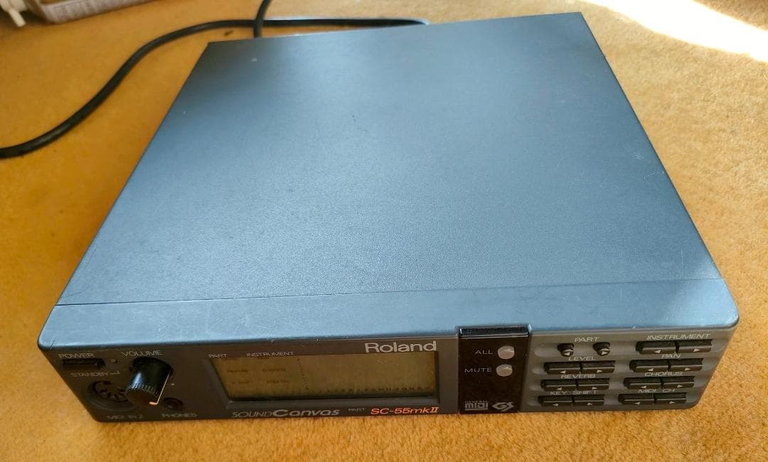 Roland SC-55mkII Sound Canvas 動作確認済 完動品