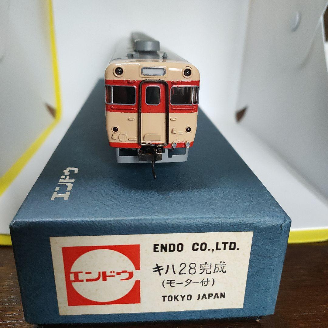 エンドウ　HOゲージ　キハ28モーター付 Yahoo!オークション -「ho キハ28」の落札相場・落札価格