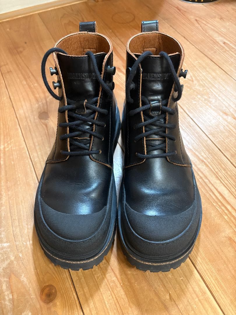 BIRKENSTOCK Prescott レースアップブーツ 黒 箱ナシ 美品 - メルカリ