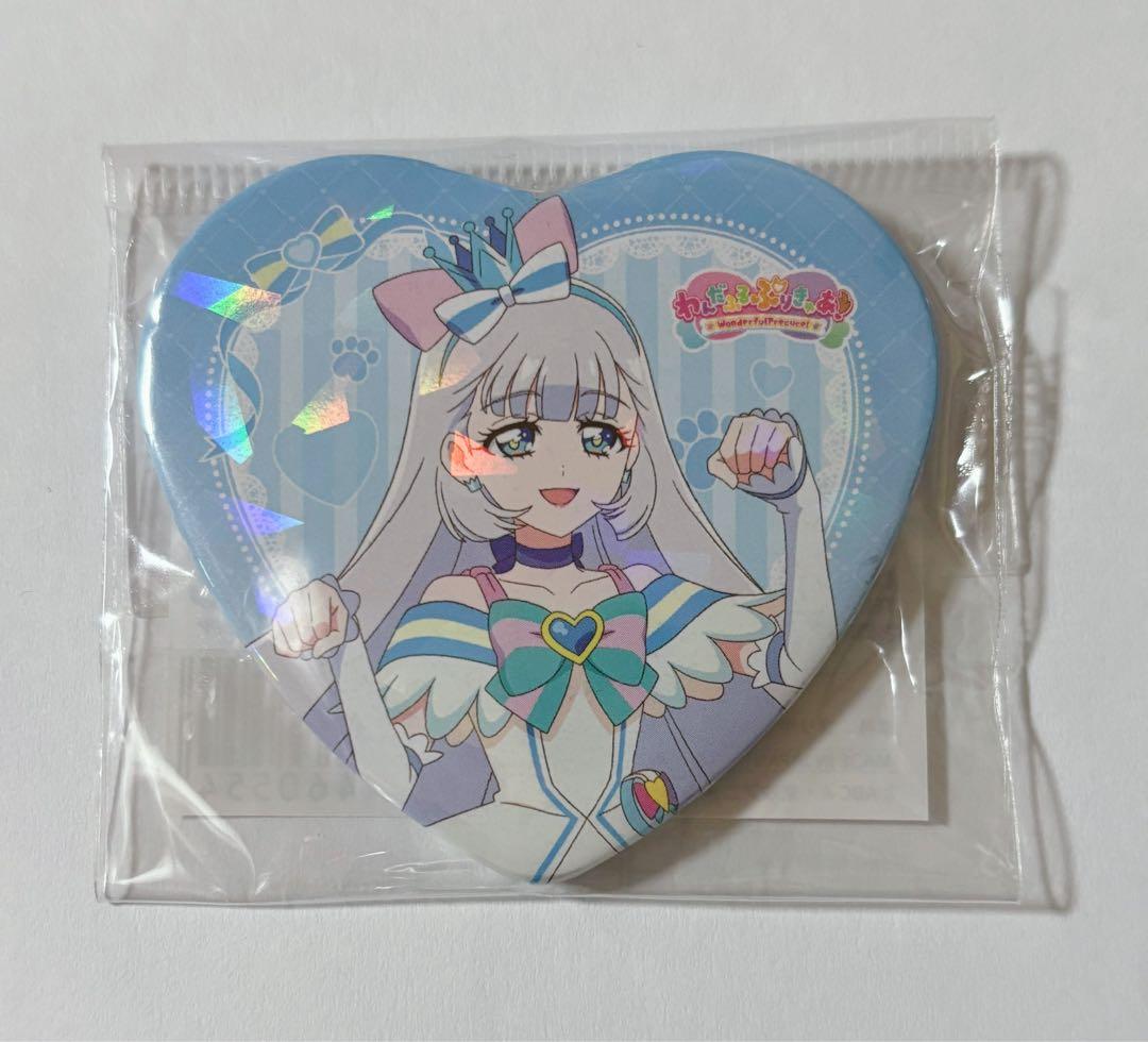 値下げ不可】キュアニャミー ホログラムハート缶バッジ - メルカリ