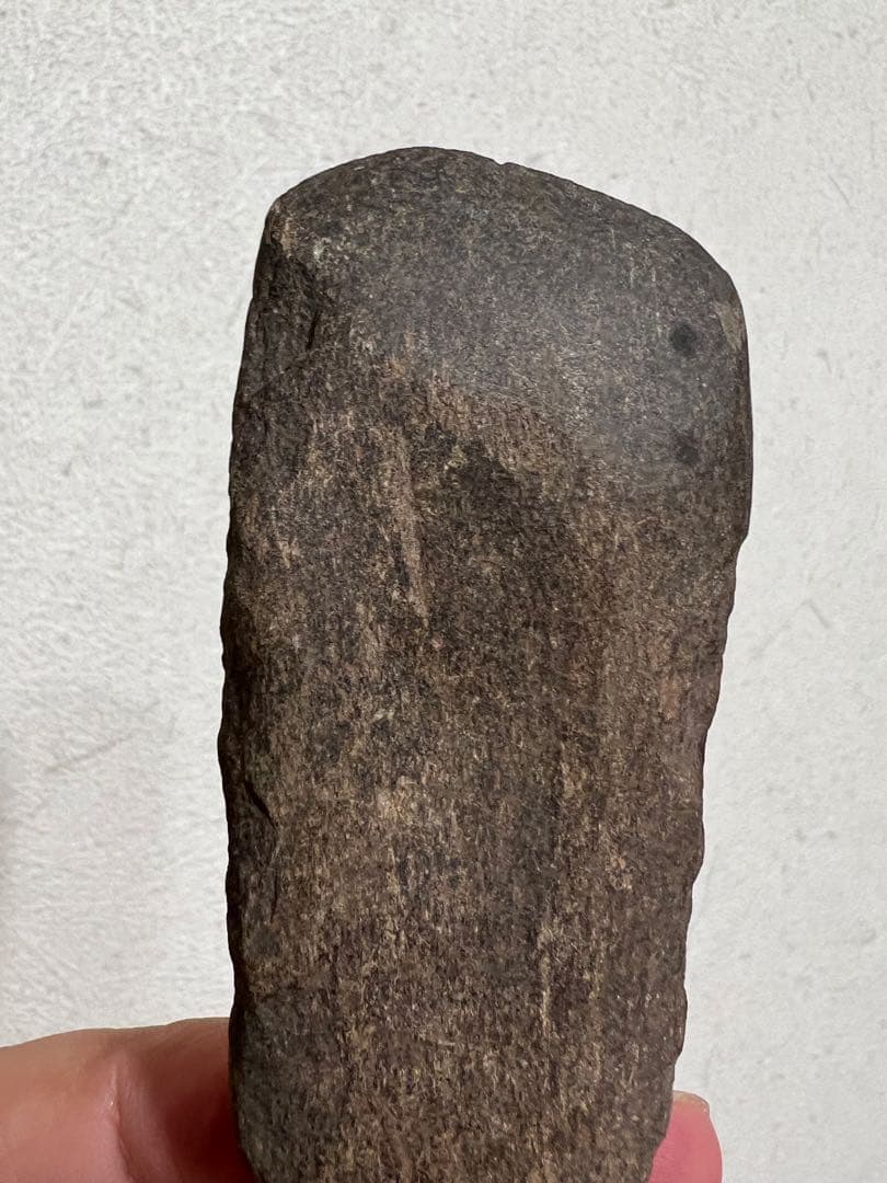 縄文時代中期 北海道 常呂 石斧 磨製石器 発掘 出土 世界遺産 骨董 古