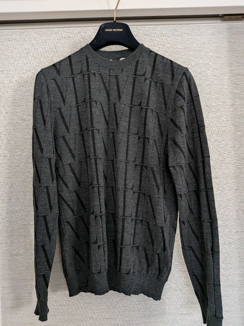 Valentino グレー ニットセーター VALENTINO ヴァレンティノ レディース ニット・セーター サイズ：XS
