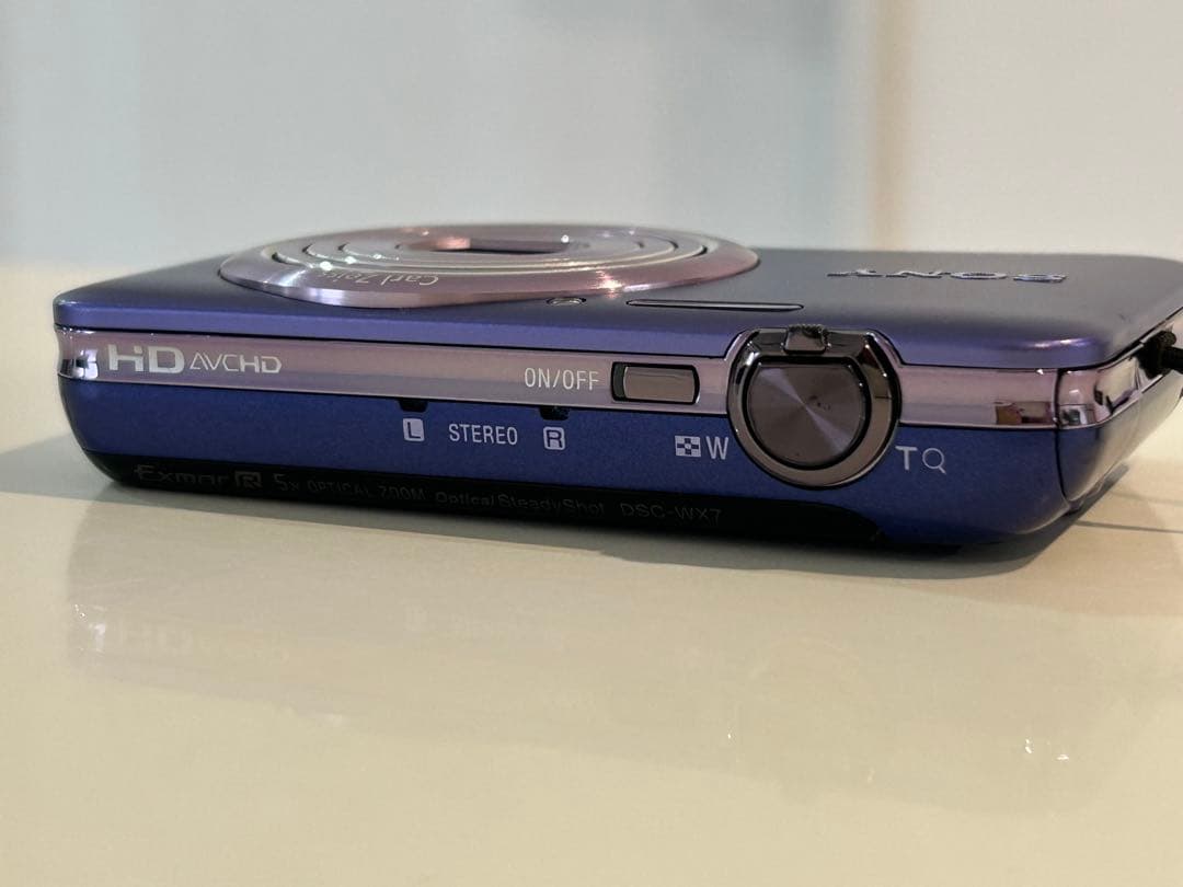 SONY Cyber-shot DSC-WX7 16.2MP パープル
