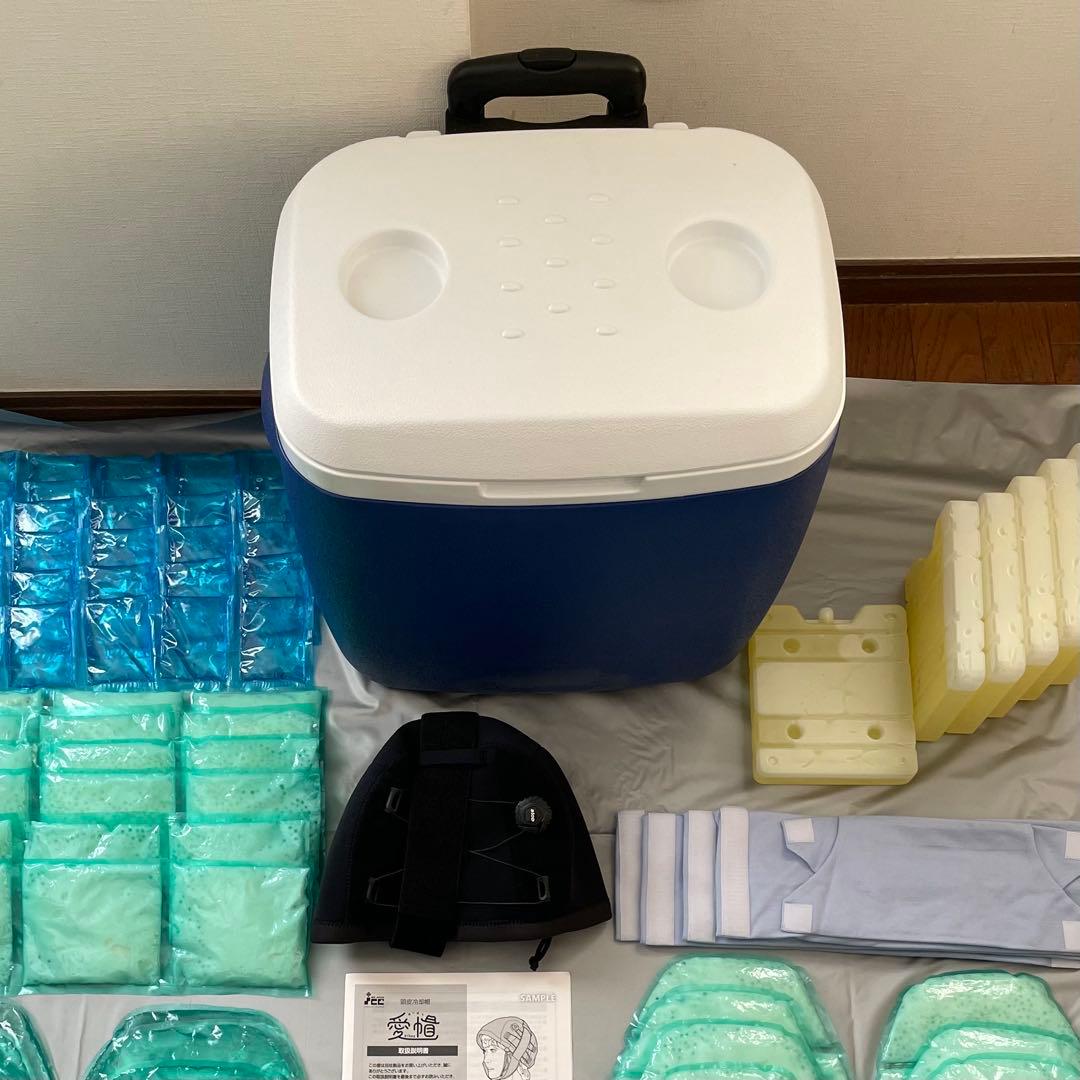 愛帽 アイスジャパン社製 頭皮冷却帽子 抗がん剤副作用対策 冷却剤6