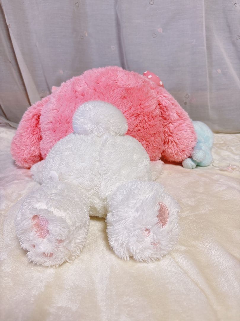 希少レア マイメロディ キュートポーズデザインぬいぐるみBIGサイズ