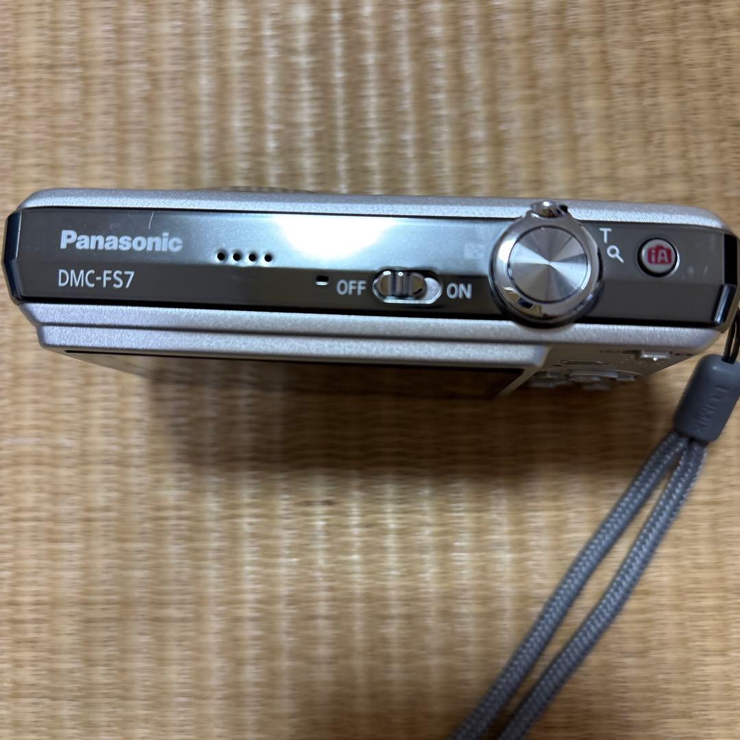 Panasonic LUMIX DMC-FS7 シルバー デジカメ 動作確認済