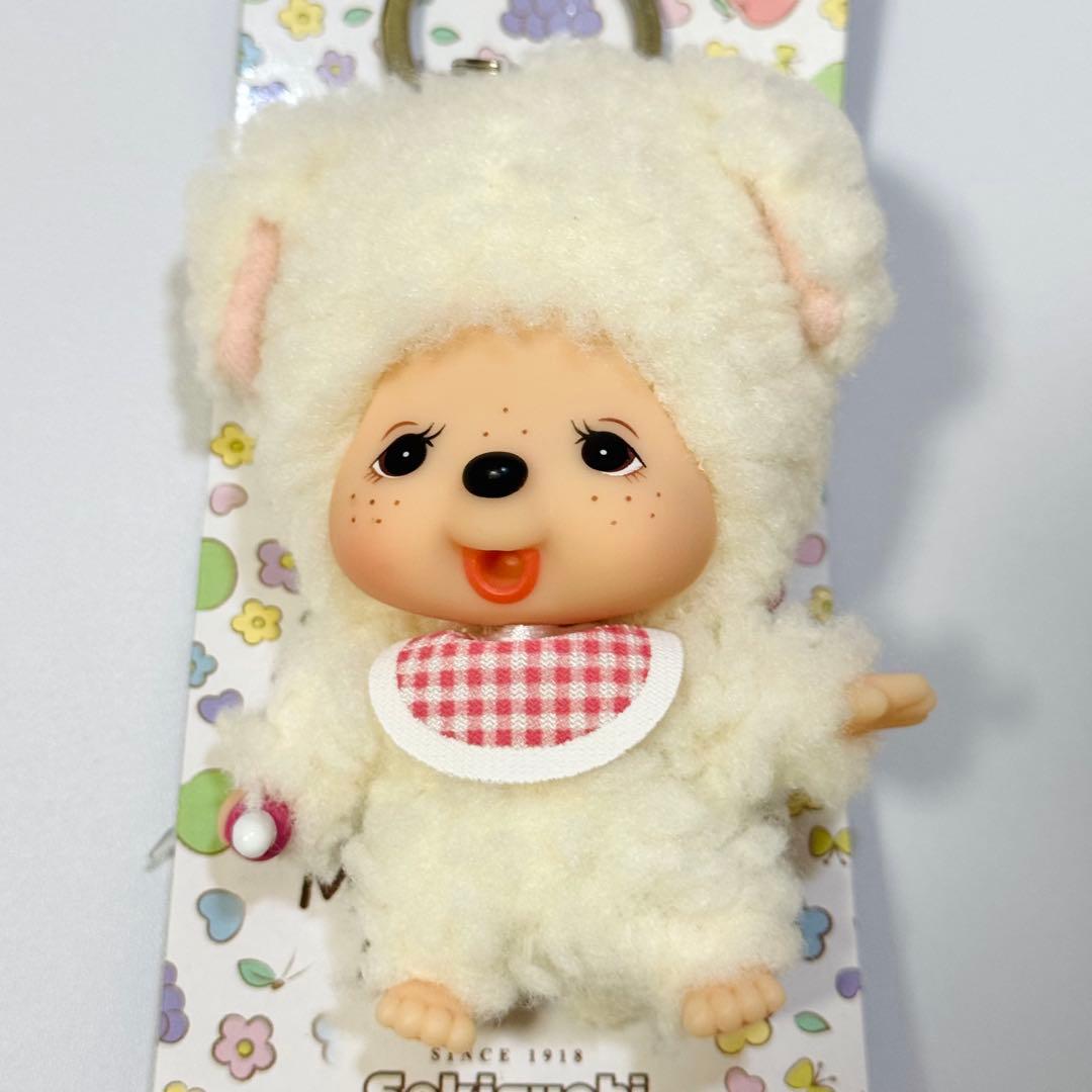 希少】モンチッチ顔でか チャムぬいぐるみキーホルダー (EU) - メルカリ