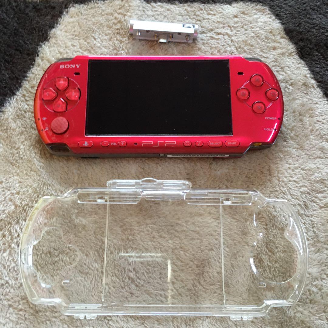PSP 3000 本体 + ソフト18本セット psp3000.jpg