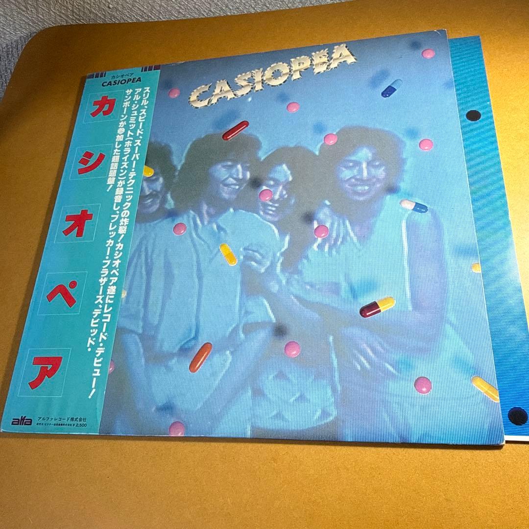 LP12inカシオペアデビューアルバム 盤ジャケ帯解説状態良好 LP12inカシオペアデビューアルバム 盤ジャケ帯解説状態良好 LP12in