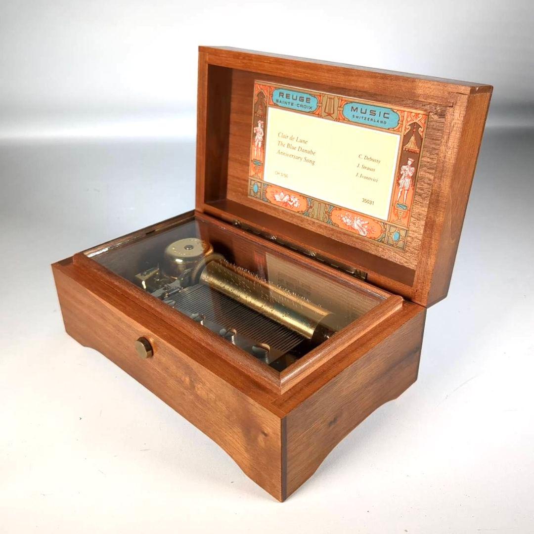 REUGE MUSIC リュージュ オルゴール 3/50 ブルーラベル 希少 - メルカリ