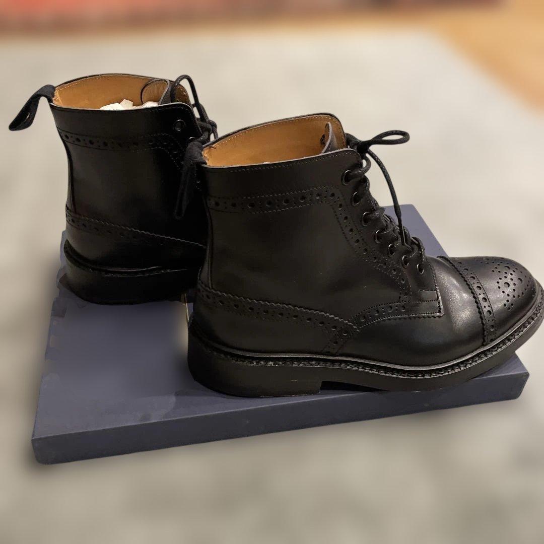 ✴︎トリッカーズ　Tricker's カントリーブーツ　25.5cm